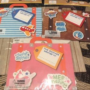 New Lot of 3 Summer Fun Gel Activity Scene Sets